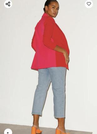 Блайзер піджак pink and red dynasty jacket2 фото