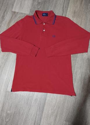 Мужской лонгслив / fred perry / поло / кофта / свитшот / мужская одежда / чоловічий одяг /