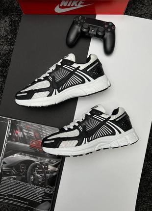 Чоловічі кросівки nike vomero 5 new white black4 фото