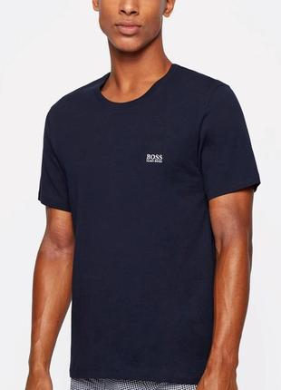 Базовая классическая футболка hugo boss размер m l // хлопок т-шорт