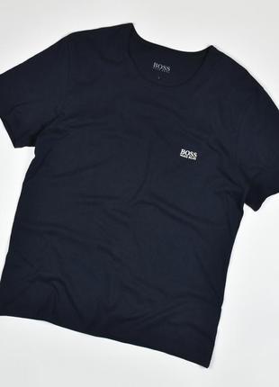 Базовая классическая футболка hugo boss размер m l // хлопок т-шорт2 фото