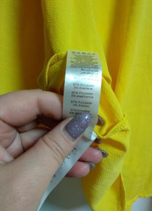 Яркая блуза топ с завязкой трендовые пуговицы 16/50-52 размера10 фото