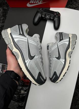 Мужские кроссовки nike vomero 5 new gray silver black