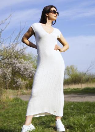 Платье сарафан натуральный шелк