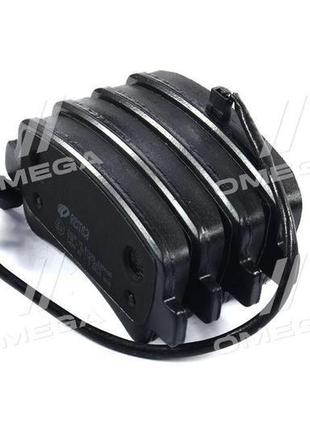 Колодка гальм. диск. opel movano/renault master 04/10- задн. (...