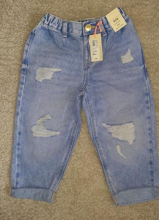 Стильные джинсы мом1 фото