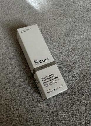 The ordinary - 100% organic cold-pressed rose hip seed oil - масло холодного отжима из семян шиповника - 30ml