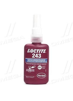 Фіксатор різьби loctite 243 анаеробний, середньої міцності 50 ...