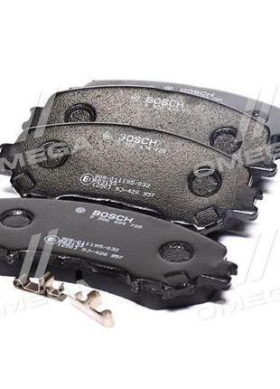 Колодка гальм. диск. nissan, renault передн. (вир-во bosch) 0 ...