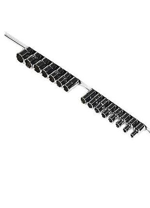 Набір головок 1/2" 15од. 819,21,22,24мм (на планці) gaaq1602u(...