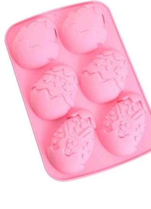 Форма силіконова для випічки великодні яйця