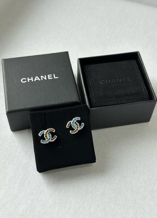 Chanel кліпси сережки жіночі