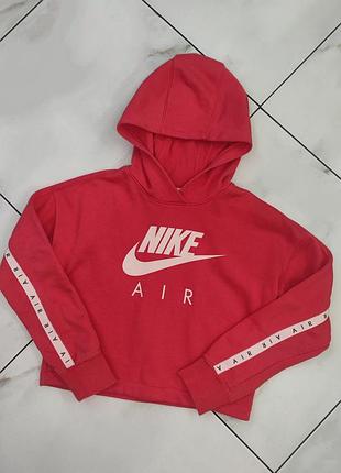 Спортивная кофта с капюшоном худи nike air 9-10-11 лет (134-140-146с