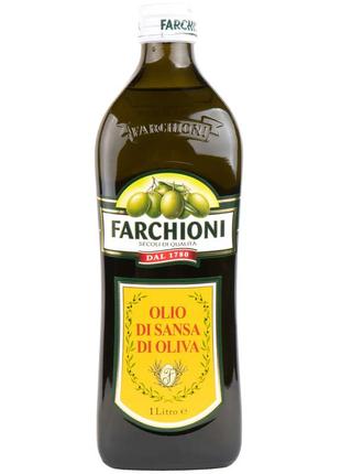 Олія оливкова тм "farchioni" olio di sansa 1л1 фото