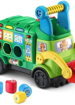 Vtech вантажівки шортер sort and recycle ride-on truck музични...