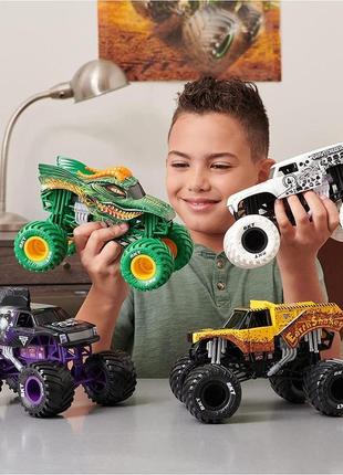 Hot wheels monster jam позашляховик джип 1:24 scale 6056371 dr...6 фото