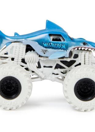 Hot wheels monster jam зовнішній джіп 1 64 scal fyj44 mega wre...5 фото