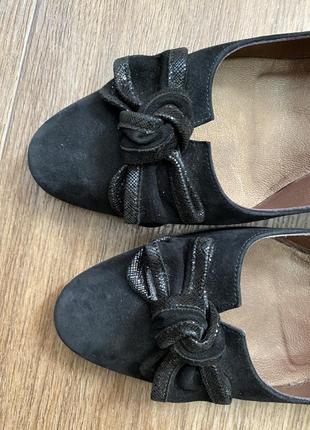 Замшевые классические туфли винтаж peter kaiser4 фото