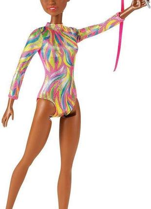 Barbie rhythmic gymnast кукла барби гимнастка brunette doll gtw372 фото