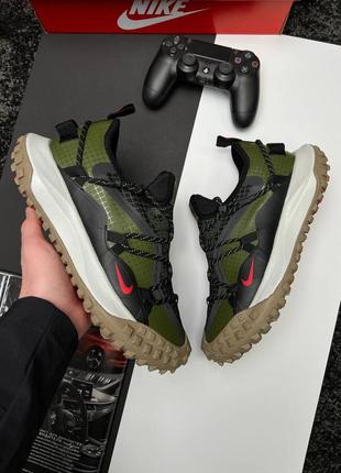 Чоловічі кросівки nike acg mountain fly low khaki black