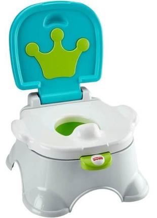 Fisher-price музичний горщик королівський трон для хлопчика dr...