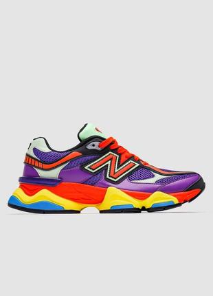 New balance 9060 prism purple для женщин качество высокое приятные в носке удобные повседневные6 фото