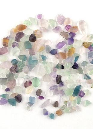 Камни декоративные 30 г флюоритовый гравий для эпоксидной смолы