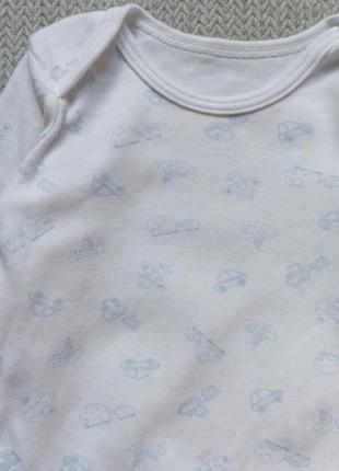 Детский бодик с длинным рукавом для новорожденного мальчика малыша человечек одежда вещи боди2 фото