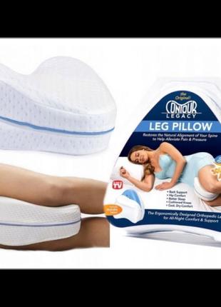 Ортопедична подушка для ніг і колін анатомічна on our leg pillow