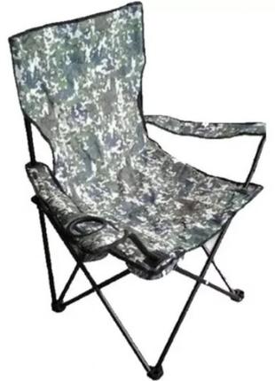 Стілець розкладний зі спинкою camping quad chair hx 001 з підс...