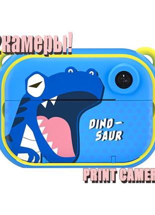 Дитячий фотоапарат миттєвого друку toy g3 pro динозавр dinosau...2 фото