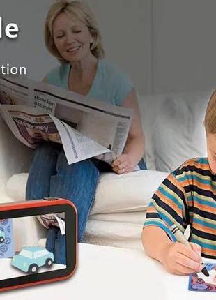 Дитячий сенсорний фотоапарат 3d android smart kids toy s5 pro ...7 фото