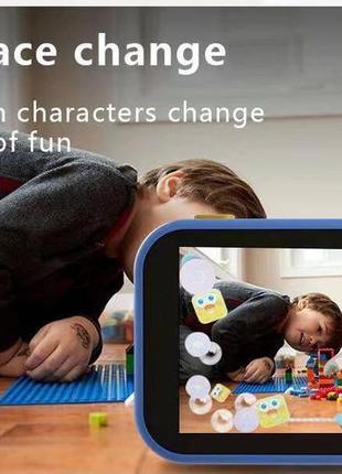 Дитячий сенсорний фотоапарат 3d android smart kids toy s5 pro ...8 фото