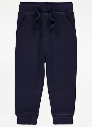 Утеплённые штаны, джоггеры george, 1-1,5 года.