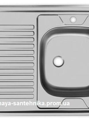 Мийка накладна 60х80 0,4 мм права