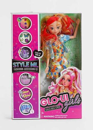 Лялька-модниця “glo-ui girls” аксесуари, зріст 29 см, в кор. 20* 4.5*30 см /96-2/ tk710  ish