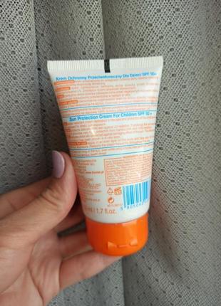 Сонцезахисний крем для дітей з spf 50+ floslek,3 фото