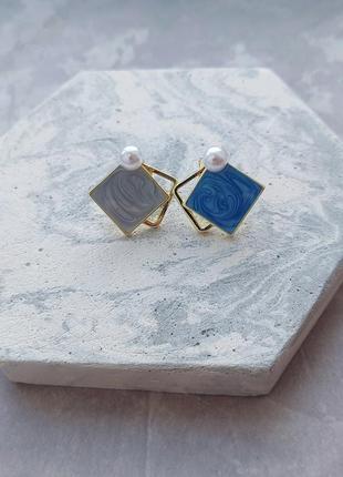 Серьги клипсы пусеты