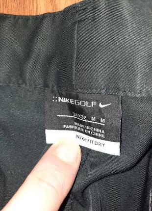 Мужские черные брюки nike golf оригинал10 фото