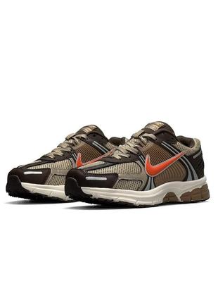 Мужские кроссовки nike vomero 5 new brown orange