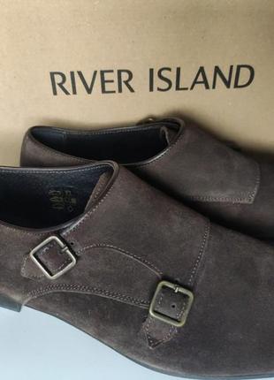 Туфлі монки river island roxy нар. 42 ( 8 uk ) коричневі7 фото