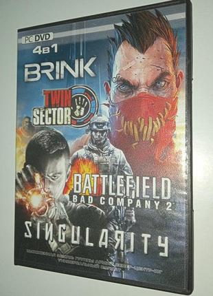 Відео гра на пк badcompany2 twinsector brink singularity