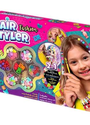 Креативна творчість "hair styler. fashion" малий набір   danko toys hs-01-02  ish