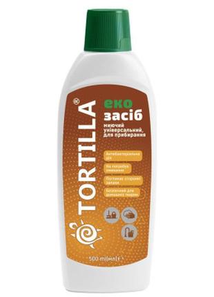 Засіб для миття підлоги tortilla еко універсальний з антибакте...
