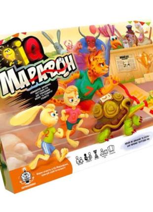 Настільна гра danko toys iq марафон, український (g-iqm-01-01u)