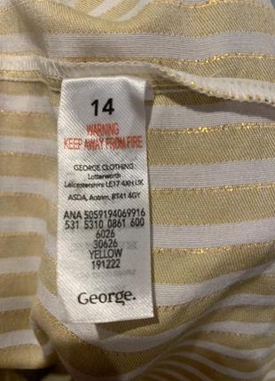 Блуза-рубашка george 14 розмір нова8 фото