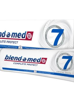 Зубна паста blend-a-med complete protect 7 кришталева білизна ...