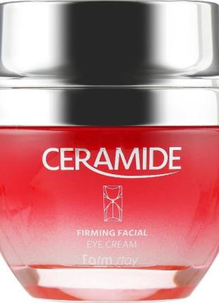 Крем для шкіри навколо очей farmstay ceramide firming facial e...