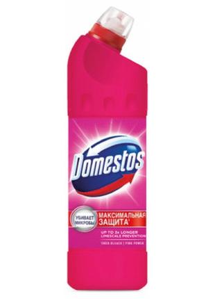 Рідина для чищення ванн domestos рожевий шторм 1 л (8714100916...