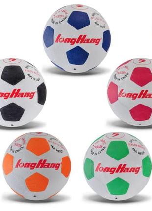 М'яч футбольний №5, гума, 420 грам, mix 2 кольори, сітка+голка /50/ fb2321  ish